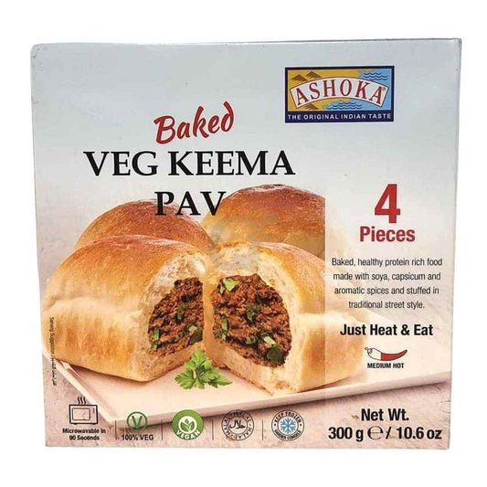 ASHOKA FRZ BAKED VEG. KEEMA PAV