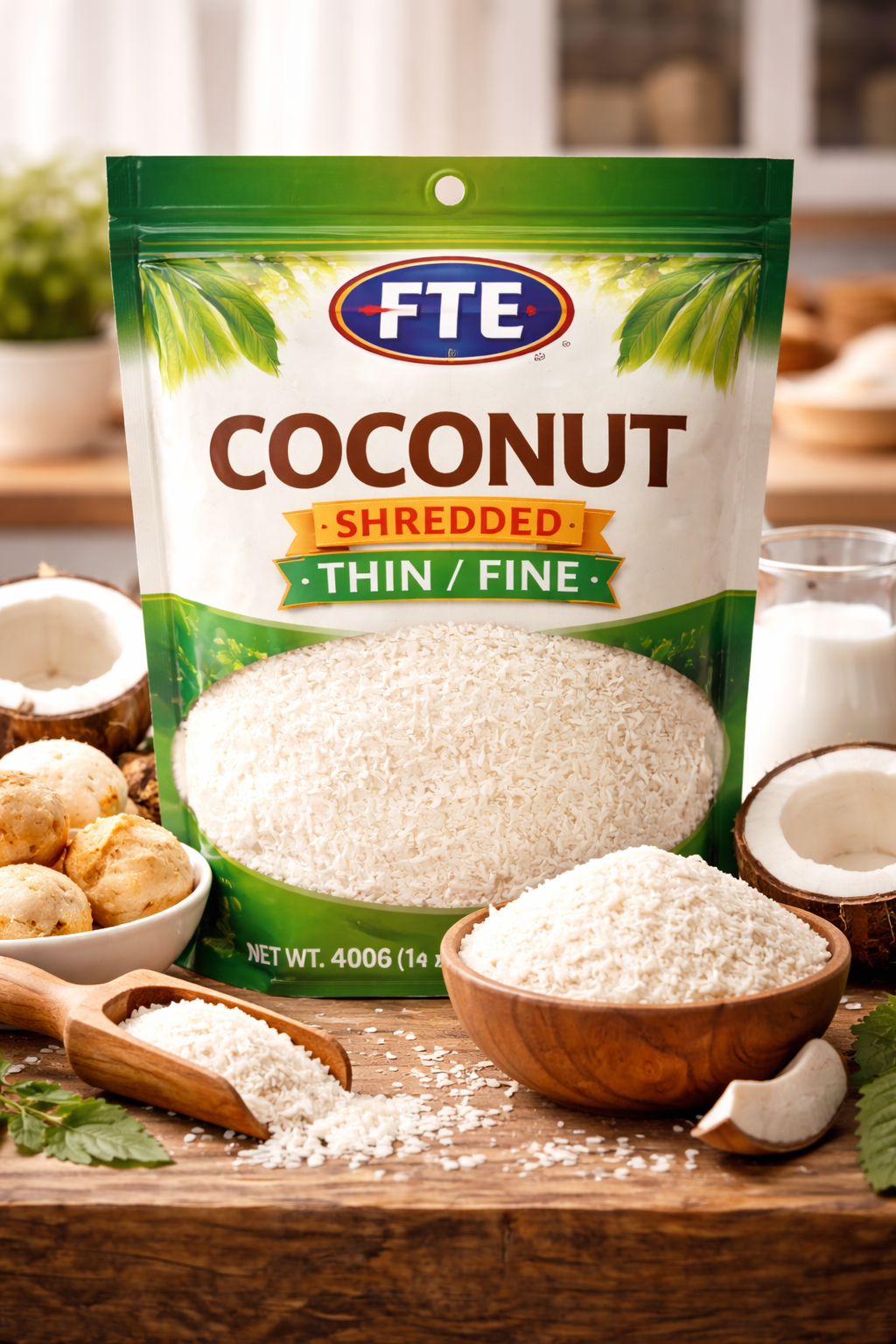 FTE COCONUT SHREDED - THIN / FINE