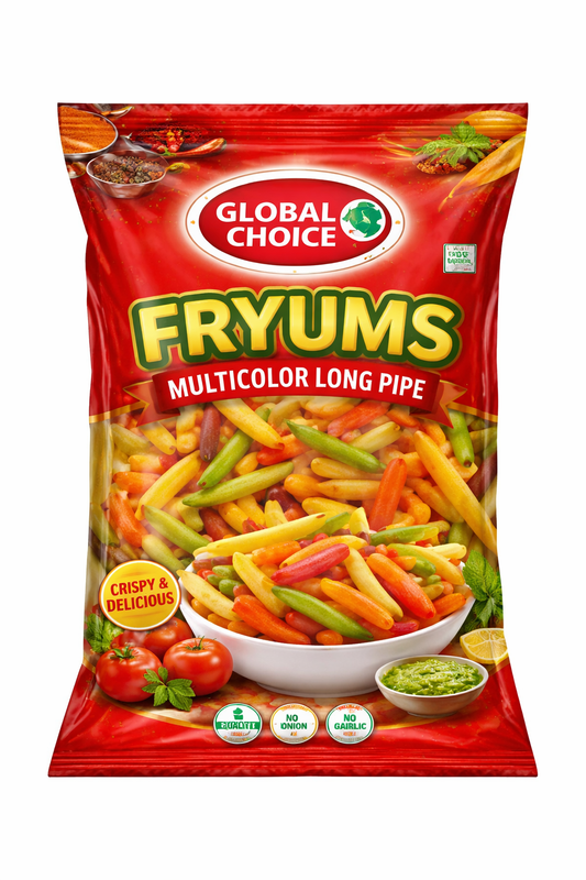 Fryums Multicolour Long Pipe