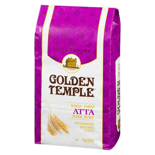 Golden Temple Flour Wheat Atta (Purple) 9kg