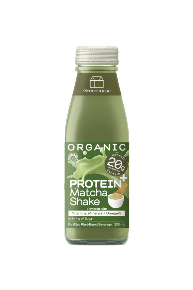 Greenhouse Organic Protein Shake Matcha
