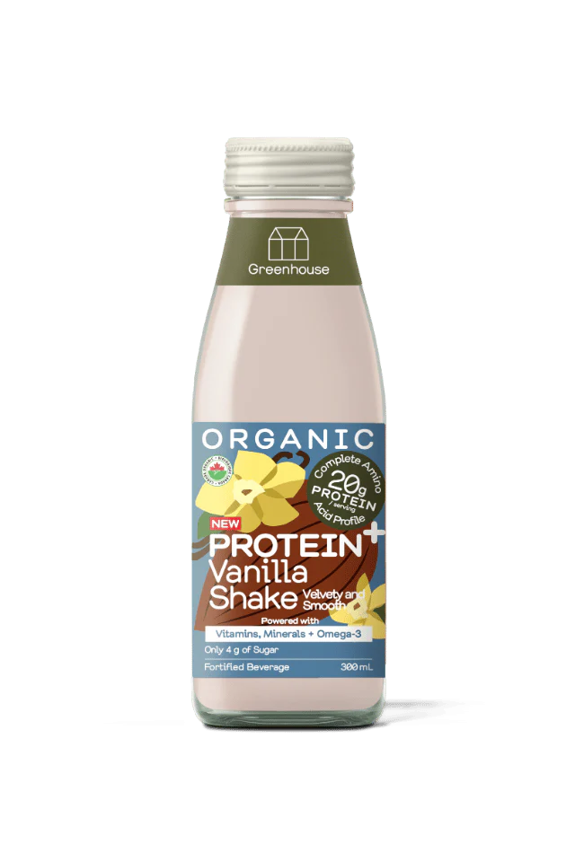 Greenhouse Organic Protein Shake Vanilla
