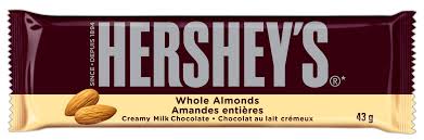 HERSHEY'S WHOLE ALMOND BAR