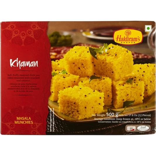 HR Khaman Dhokla (12 Pcs)