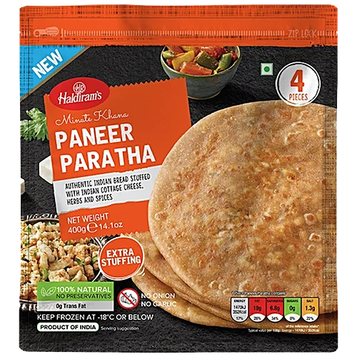 HR Paneer Paratha (5 Pcs)