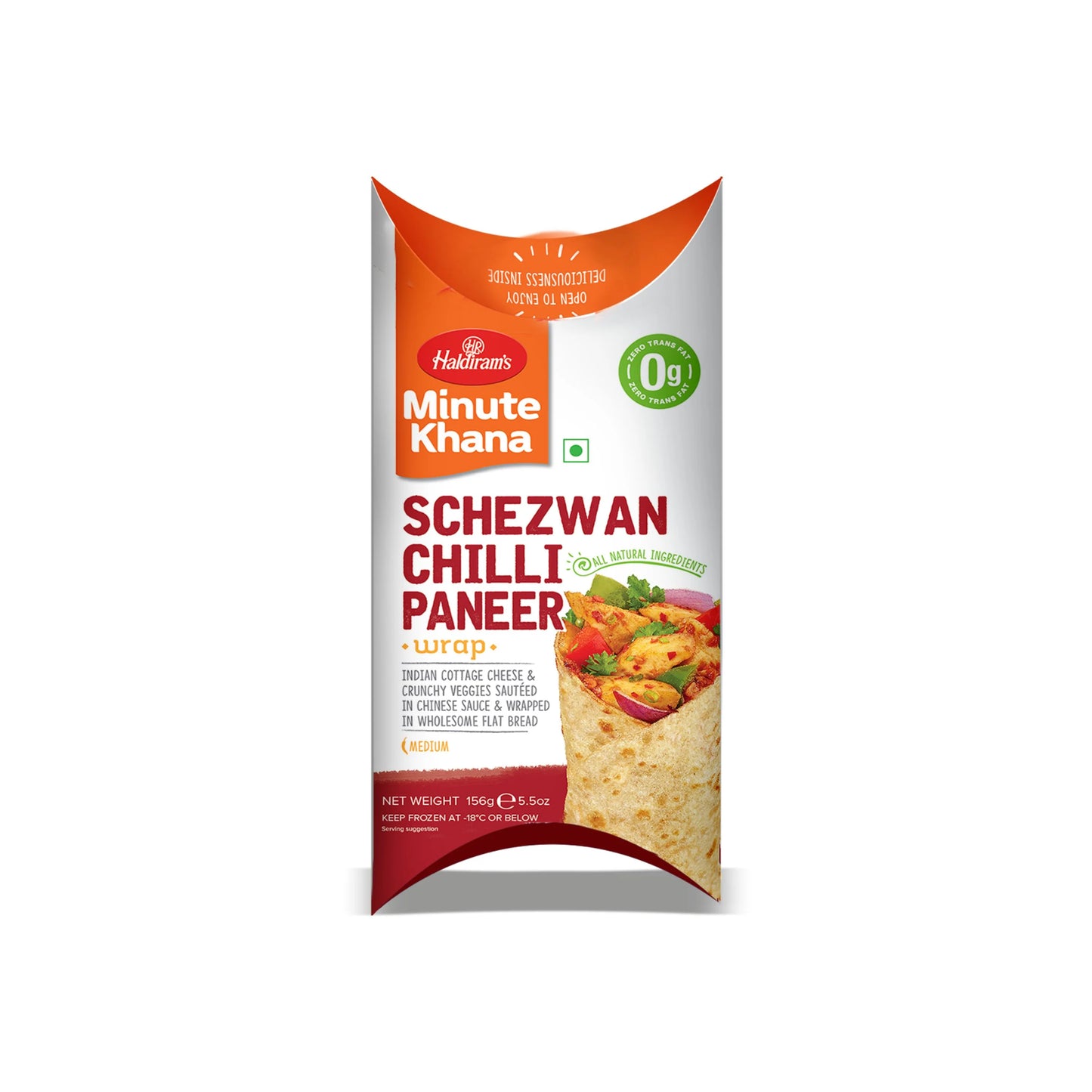 HR Paneer Schezwan Wrap