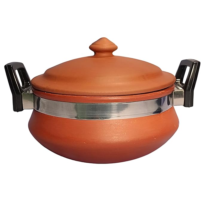 HANDI PURE CLAY KARAHI MEDIUM