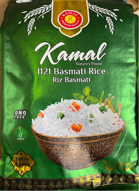 KAMAL BASMATHI RICE10LB
