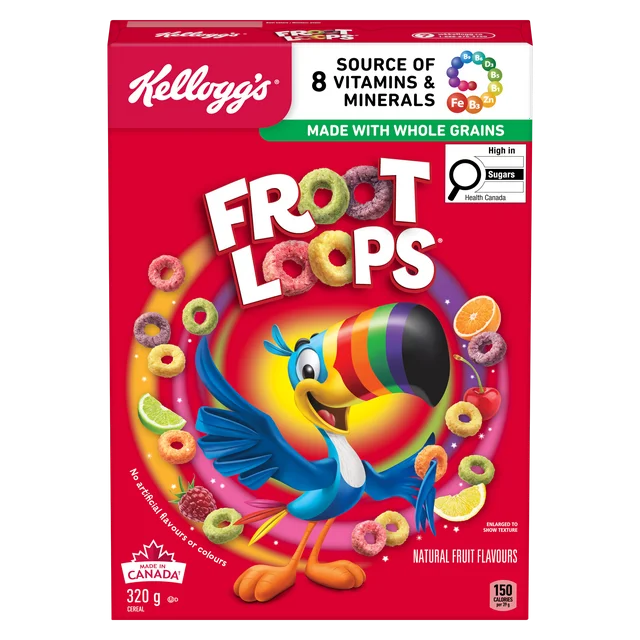 KELLOGG'S FROOT LOOPS 320G