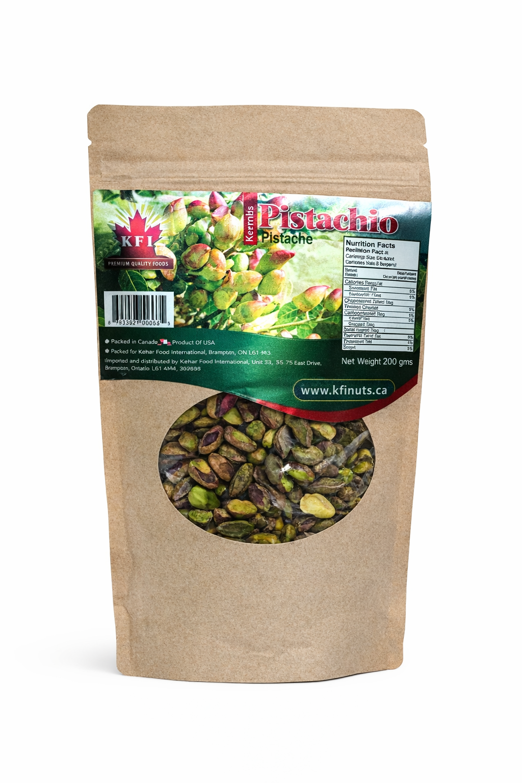 KFI Pistachio Kernel Green