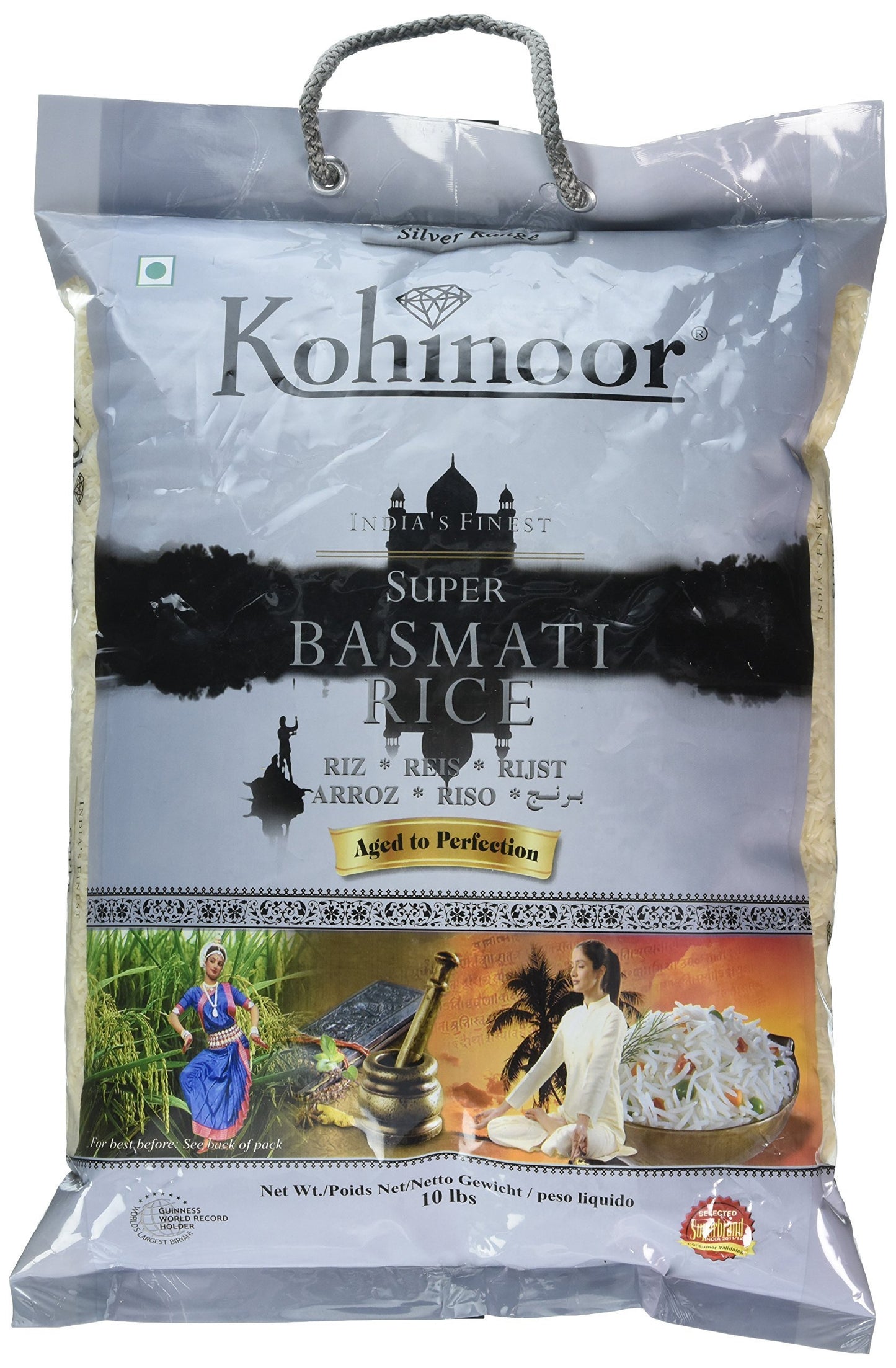 Kohinoor Silver Basmati Rice 10 lbs
