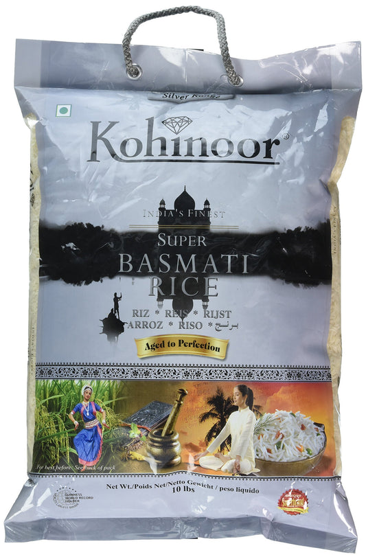 Kohinoor Silver Basmati Rice 10 lbs
