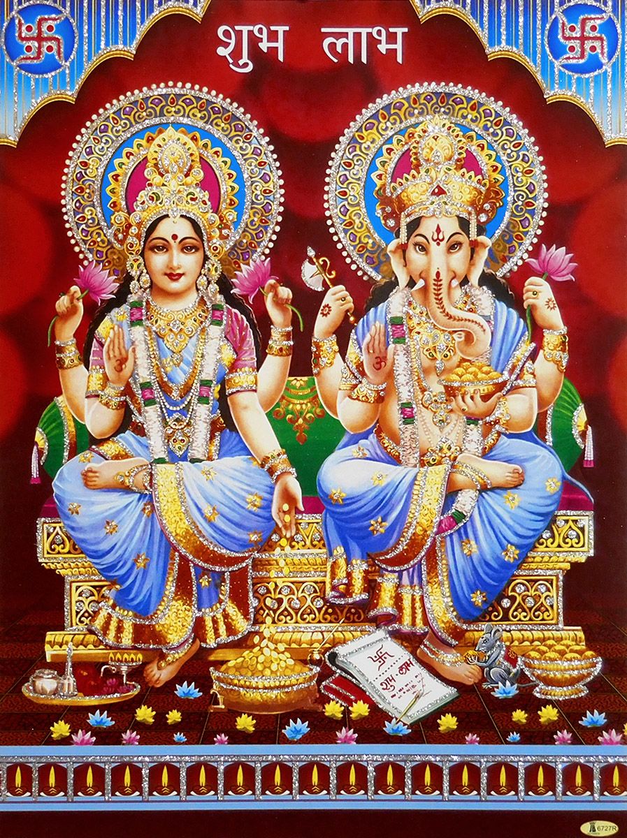 LAXMIGANESH GLITTER PHOTO