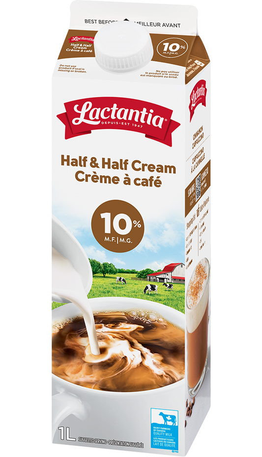 LACTANTIA HALF & HALF CREAM10%