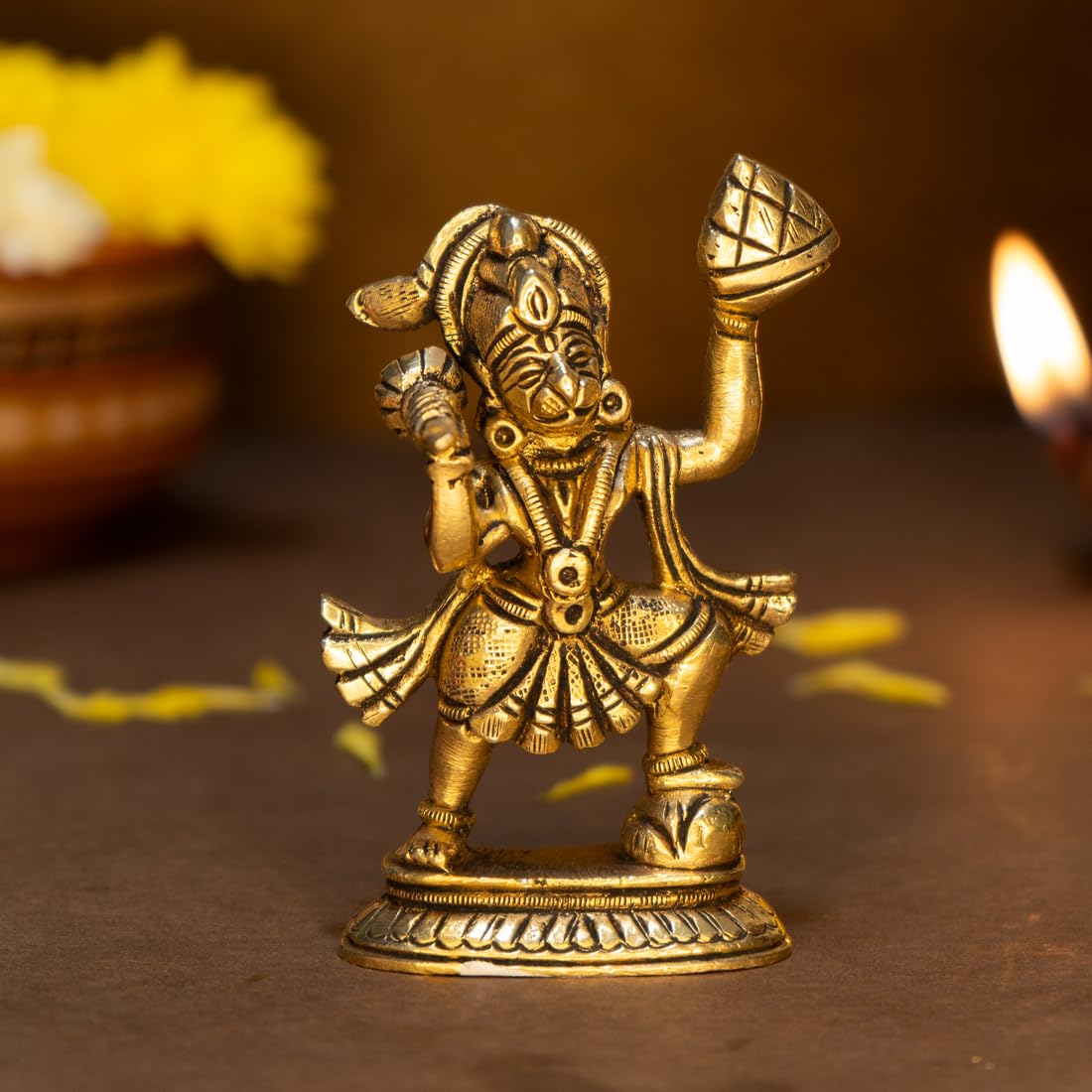 MEGH BRASS IDOL HANUMANJI