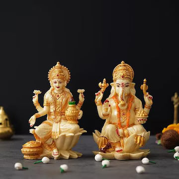 MEGH CLAY IDOL LAXMI GANESH