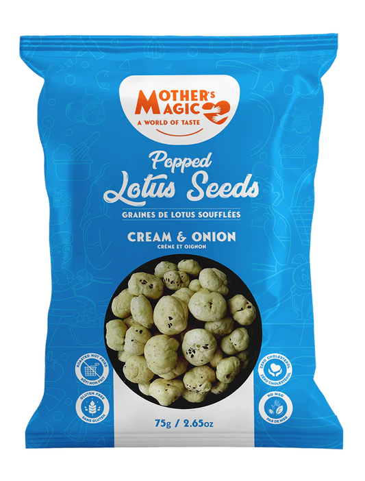 Mother's Magic Cream & Onion Makhana 75g