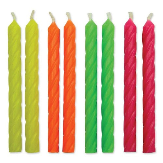 NEON BIRTHDAY CANDLES