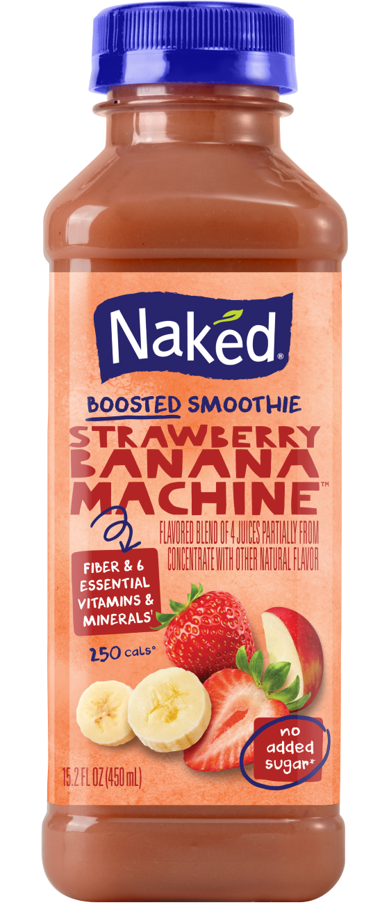 NKDJUCE DRINK SMOOTHIE STRWBRY BAN