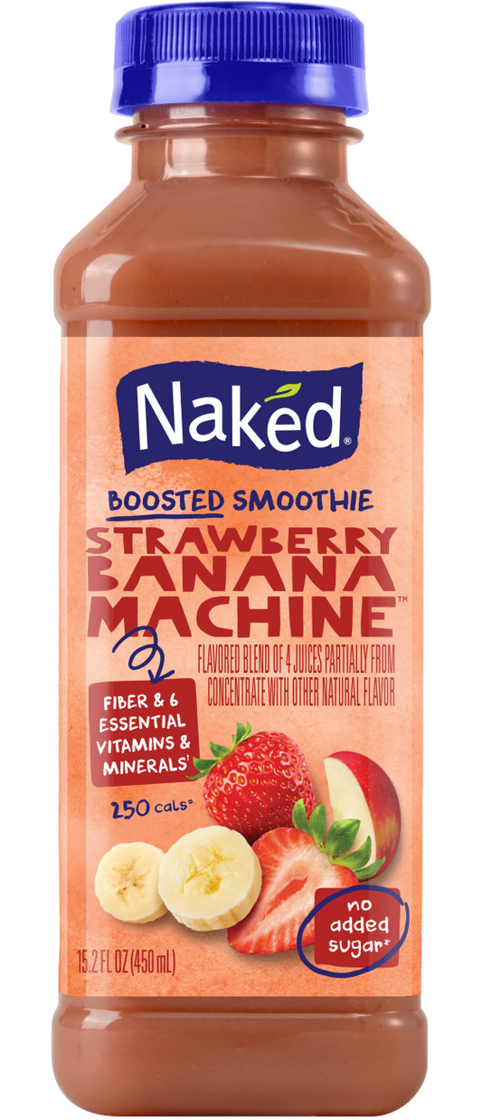 NKDJUCE DRINK SMOOTHIE STRWBRY BAN