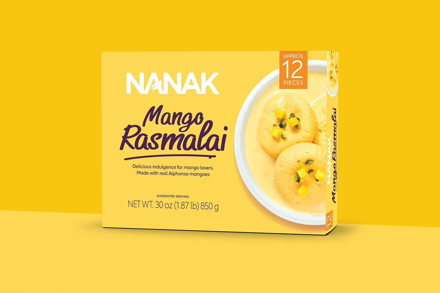 Nanak Frozen Mango Rasmalai