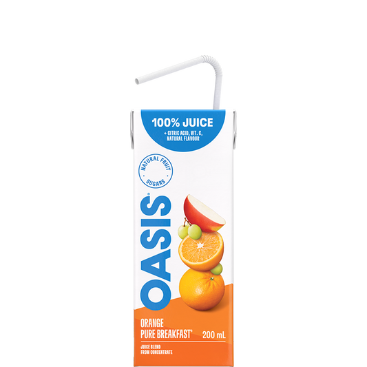 OASIS JUICE ORANGE PURE BREAKFAST