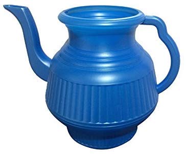 PLASTIC LOTTA WITH HANDLE (BLUE)