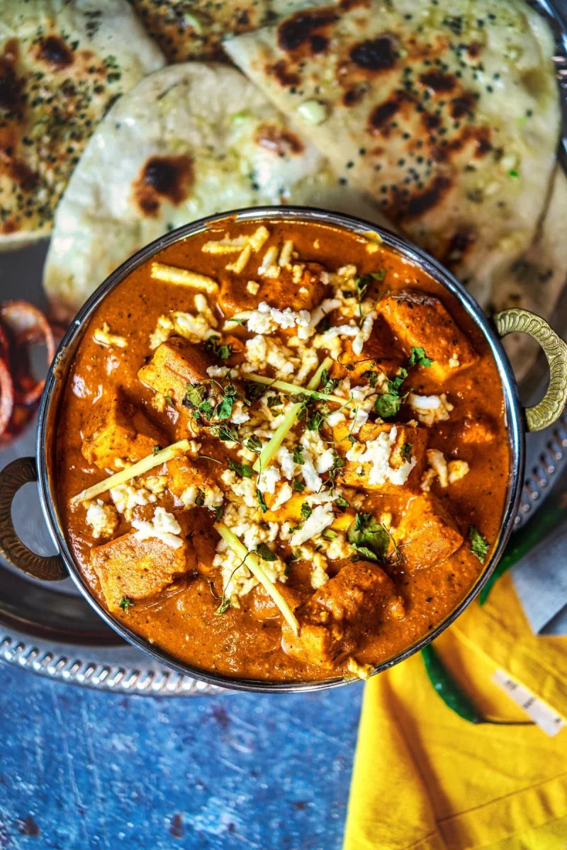 Paneer Lababdaar w/ 2 Butter Naan or Tandoori Roti