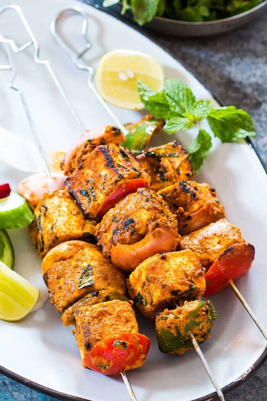 Peri Peri Paneer Tikka (6 Pcs)