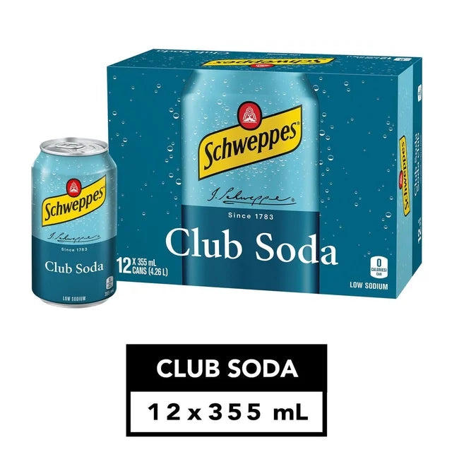 SCHWEPP SODA CLUB SODA CAN