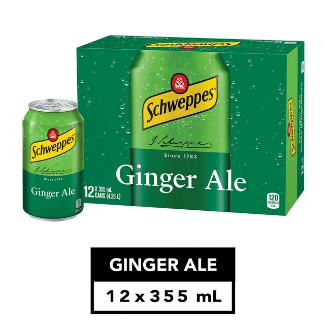 SCHWEPP SODA GINGER ALE