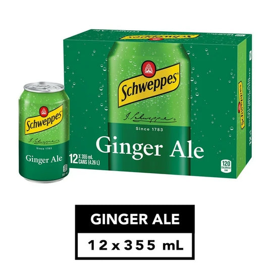 SCHWEPP SODA GINGER ALE