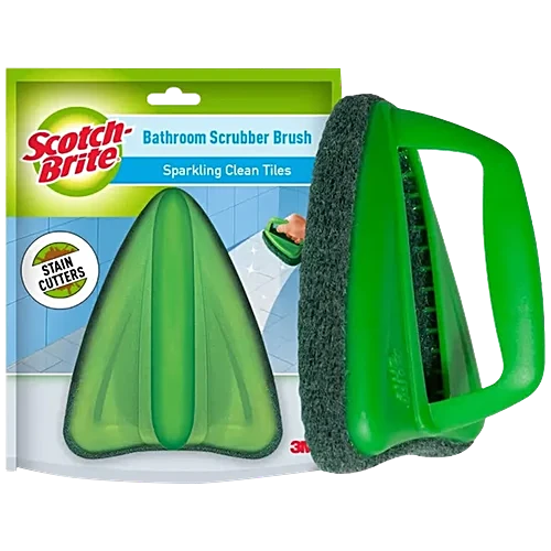 SCOTCH BRITE - BATHROOM SCRUBBER BRUSH WITH HANDLE
