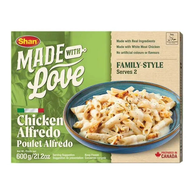 SHAN FRZ CHICKEN ALFREDO & PENNE