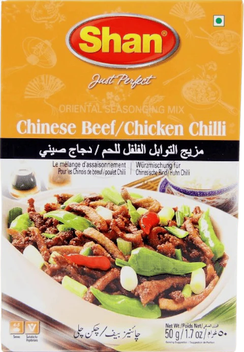 SHAN ORN CHINESE BEEF/CHICKEN CHILI