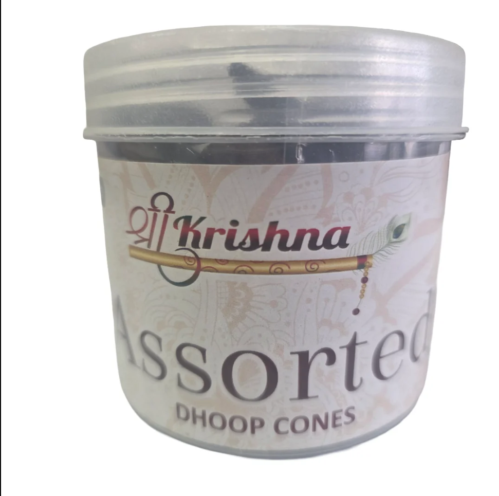 Assorted Dhoop Cone Jar