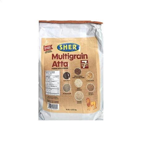 Sher Multigrain Atta 10Lb