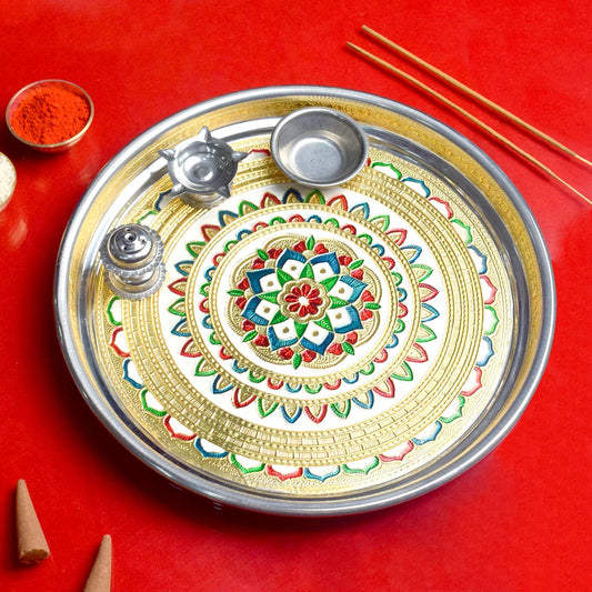 MEGH POOJA - POOJA THALI BIG A(1 PC)