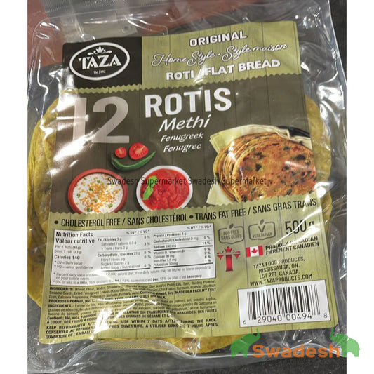 Taza Roti - Methi