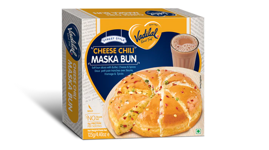 VADILAL CHEESE CHILI MASKA BUN