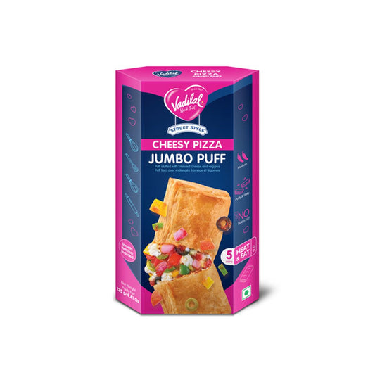 VADILAL CHEESY PIZZA JUMBO PUF