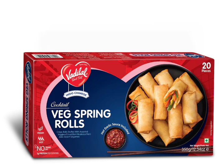 VADILAL JUMBO VEG SPRING ROLLS