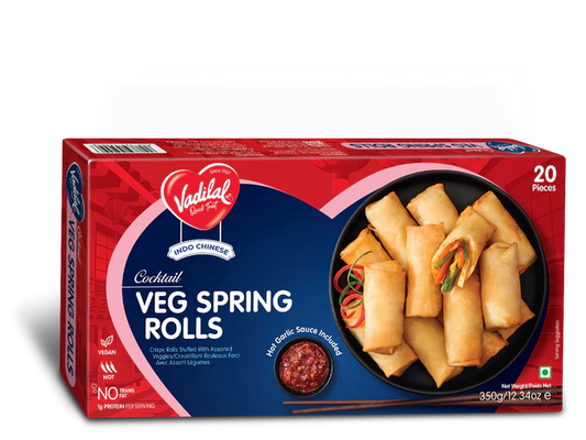 VADILAL JUMBO VEG SPRING ROLLS