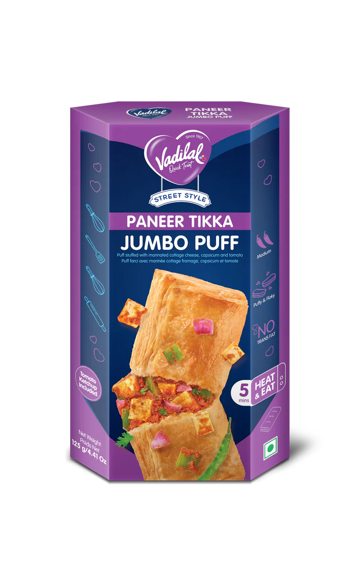 VADILAL PANEER TIKKA JUMBO PUFF