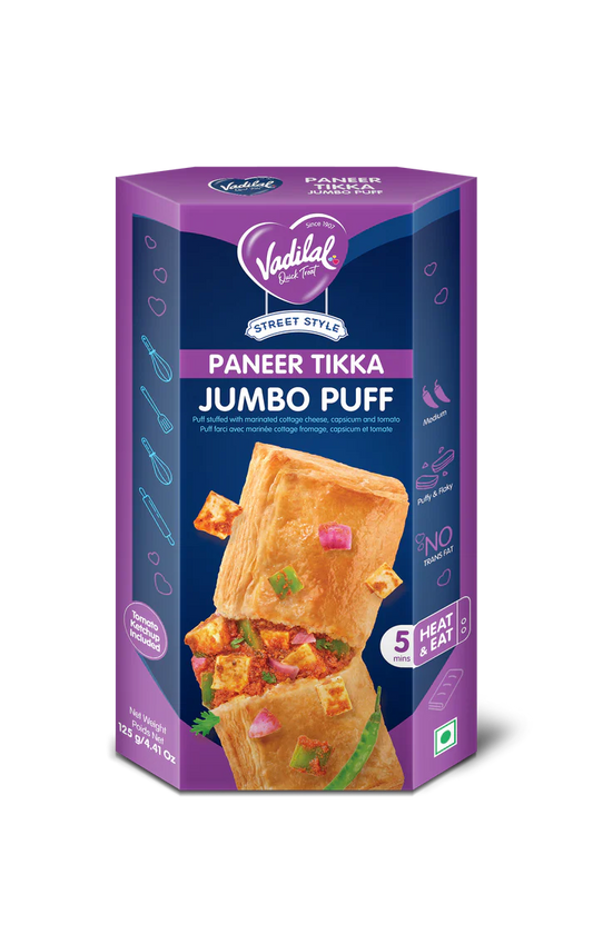 VADILAL PANEER TIKKA JUMBO PUFF