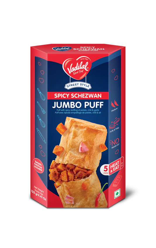 VADILAL SPICY SCHEZWAN JUMBO PUFF