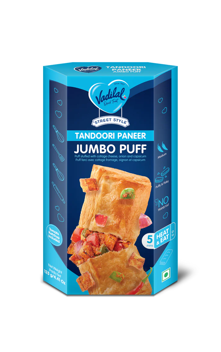 VADILAL TANDOORI PANEER JUMBO PUFF