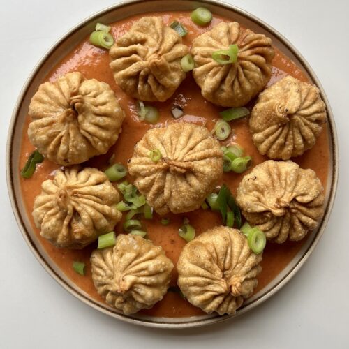 Veg Fried Momos (6 Pcs)