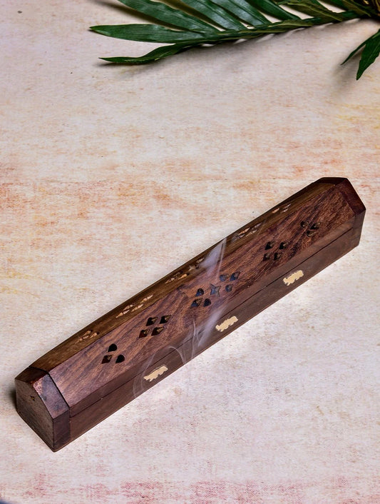 WOODEN INCENSE STAND - ELEPHANT(EACH)