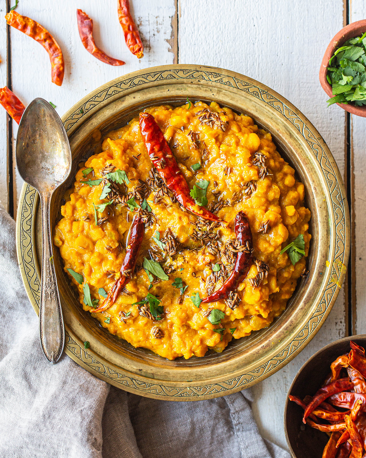 Yellow Dal Tadka Tray